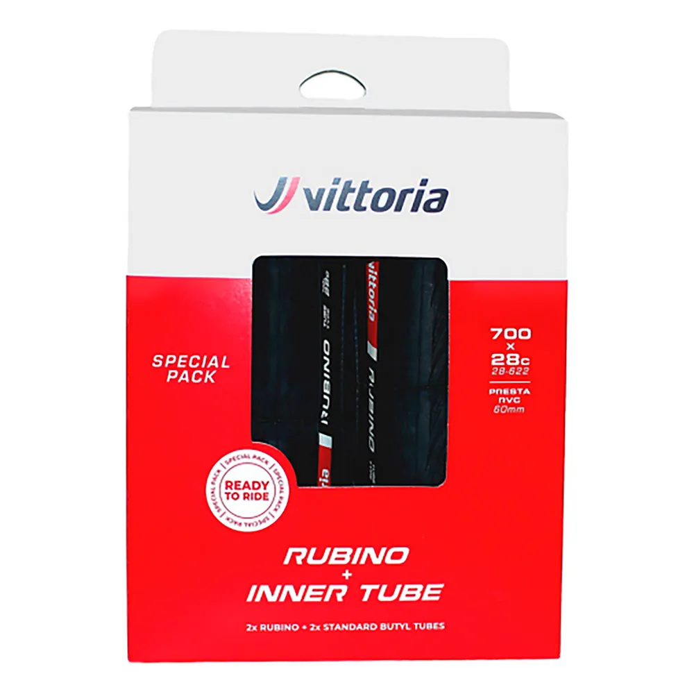 Vittoria 2x Rubino V G2.0 700C x 28 silniční plášť + 2x duše